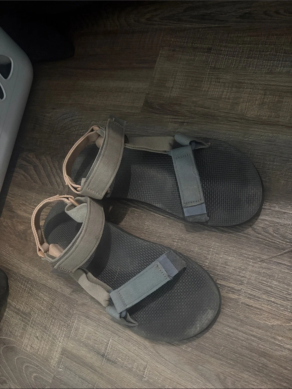 Teva Men's Two-Tone Tan and Gray Sport Sandals